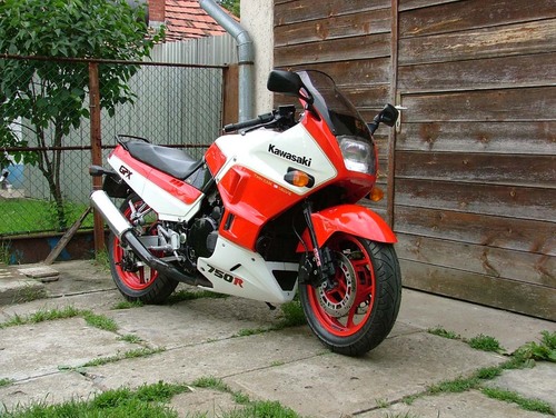 Product picture 1987 Kawasaki 750R Ninja, GPX750R Motorcycle Workshop Repair Service Manual in GERMAN